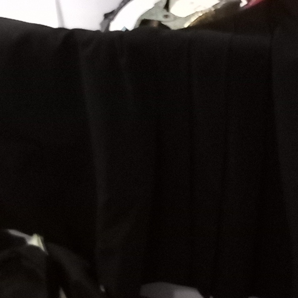 Tara black mini skirt